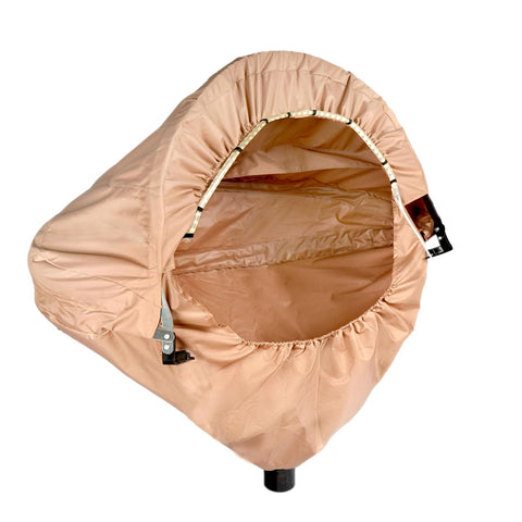 BERPET reinforced-frame hood keeps its shape under high vacuum for consistent airflow