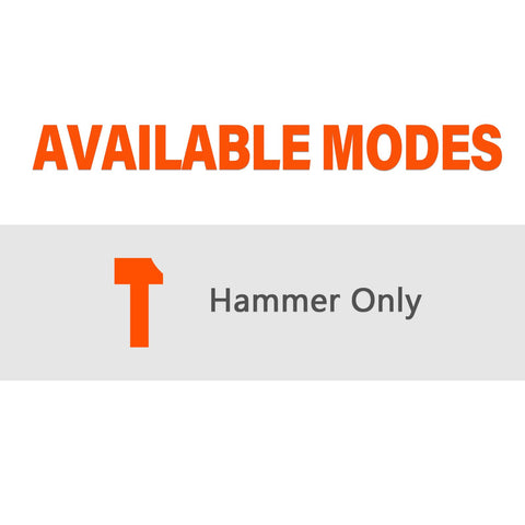 Berserker demolition hammer with ergonomic 360° handle for versatile angles
