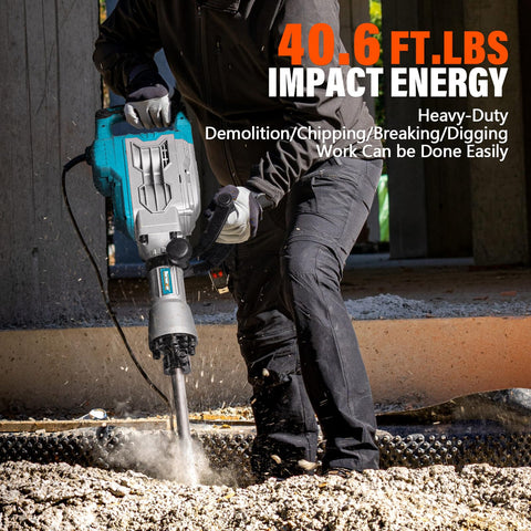 Berserker anti-vibration technology reduces fatigue during long demos.
