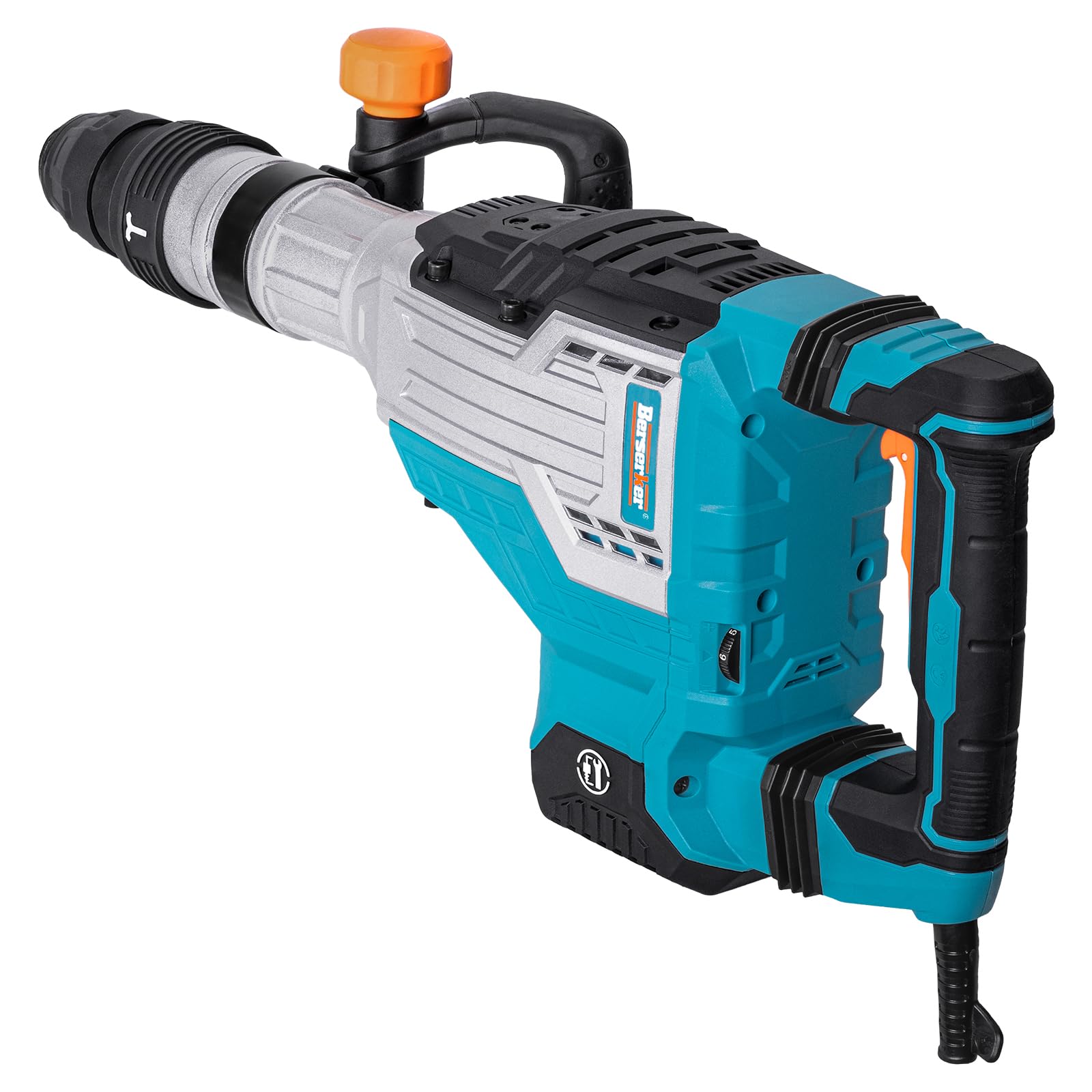 Berserker heavy-duty demolition on concrete brick and pavement