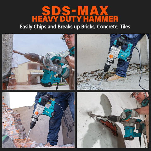 Berserker SDS-Max bit system enables tool-free changes