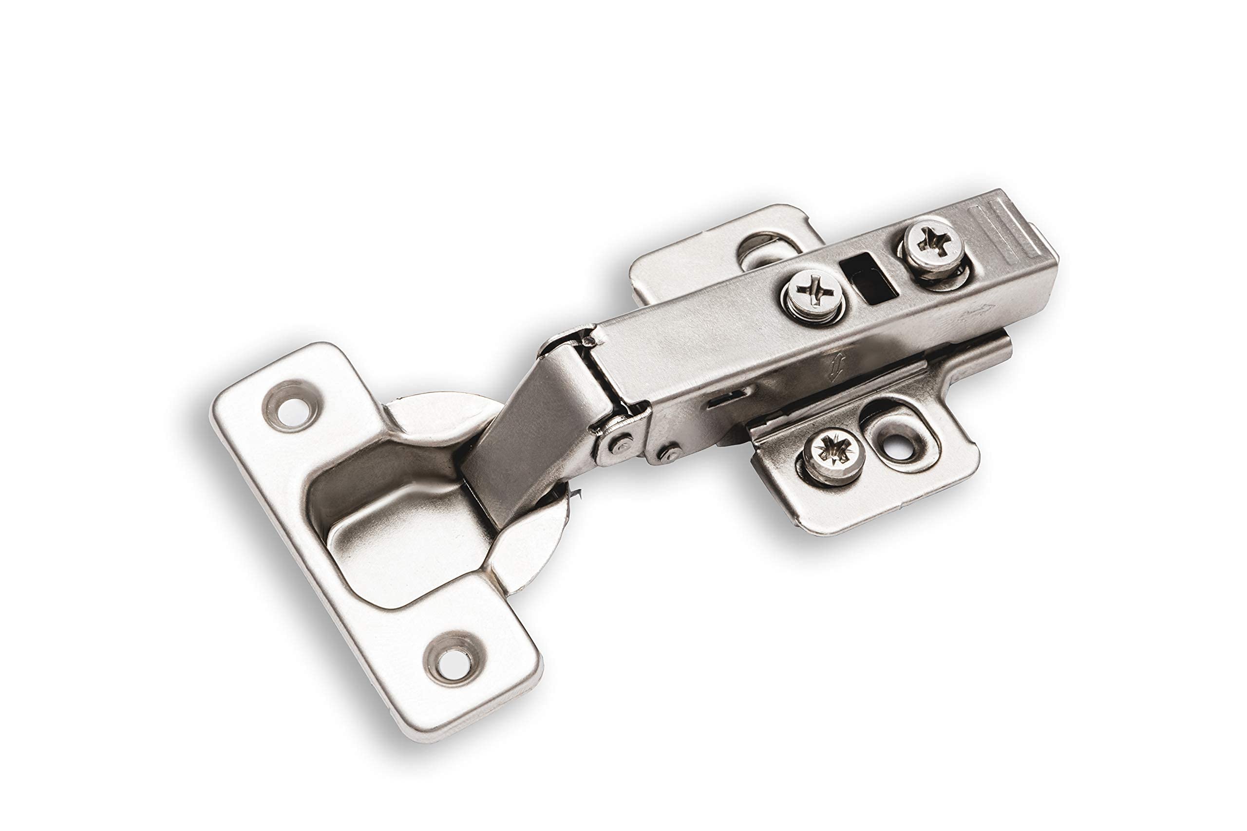 Berta full-overlay hinges for seamless cabinet edges and a modern look