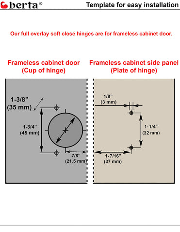 Berta easy-install hinges simplify mounting for multiple doors