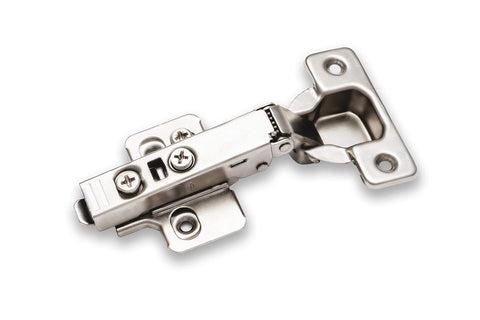 Berta soft-close 110-degree hinges reduce noise and wear