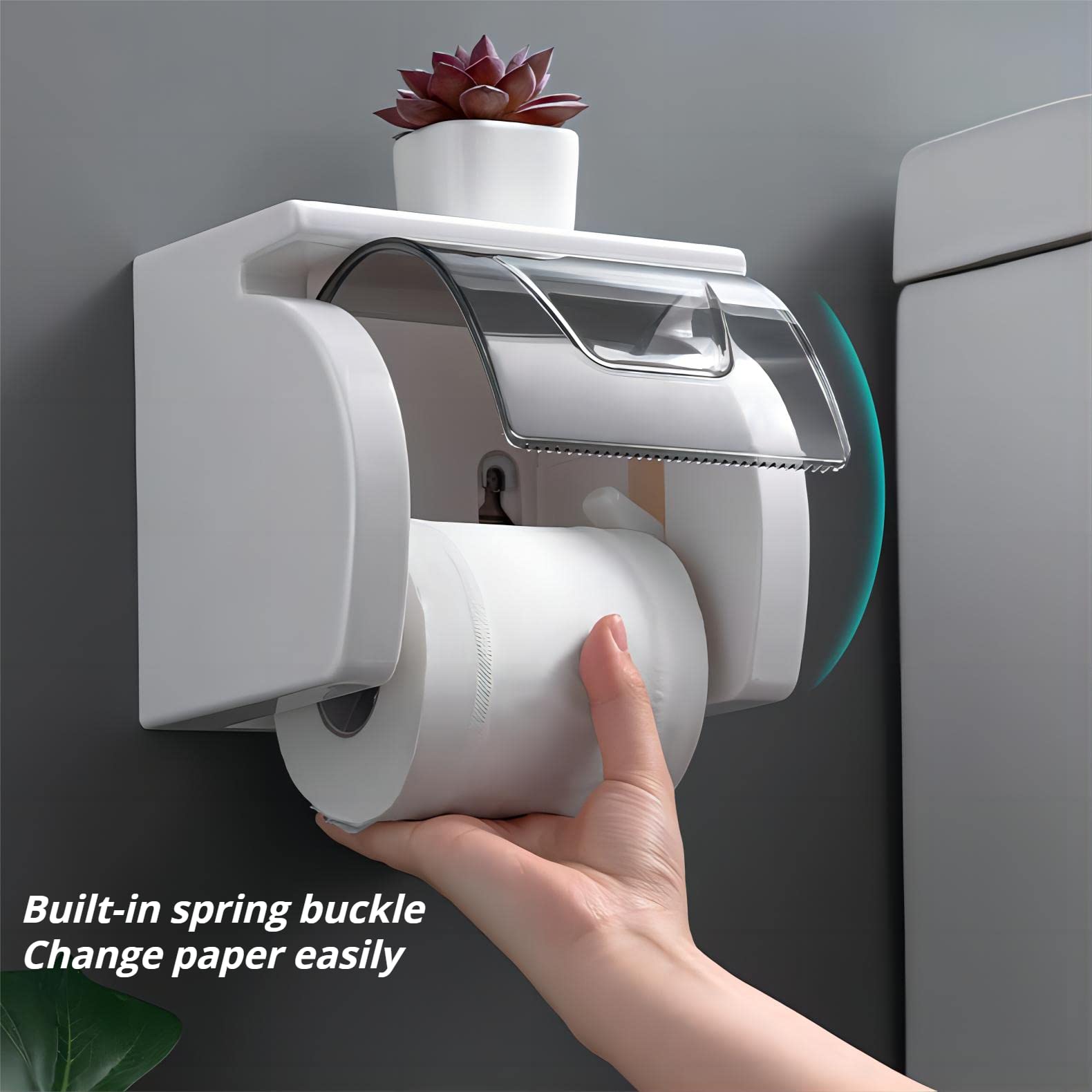 Beruyu front-opening design enables quick, clean paper changes