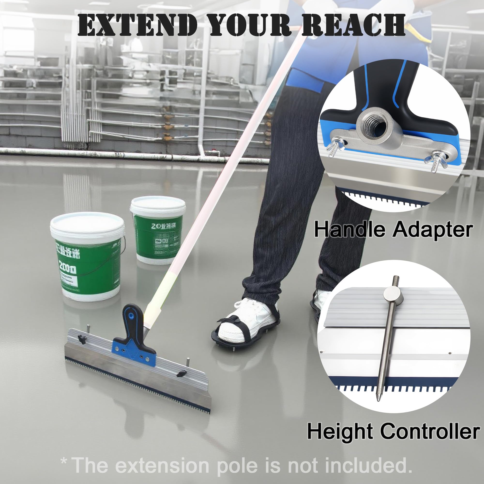 BERXOL floor coating project underway in residential or commercial space