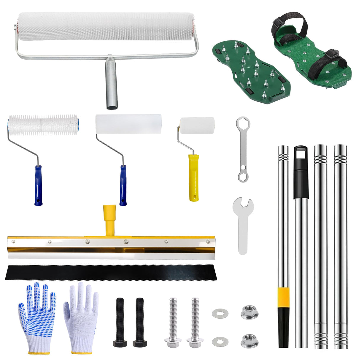 BERXOL self-leveling roller for epoxy floors ensures smooth spreads.