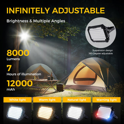 Berzfasa 320-bead LED array delivers broad, shadow-free illumination.