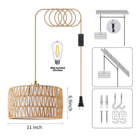 Beser·Win E26 bulb included for immediate use