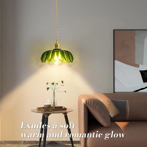 Beser·Win living room hanging light creates a cozy glow above seating area