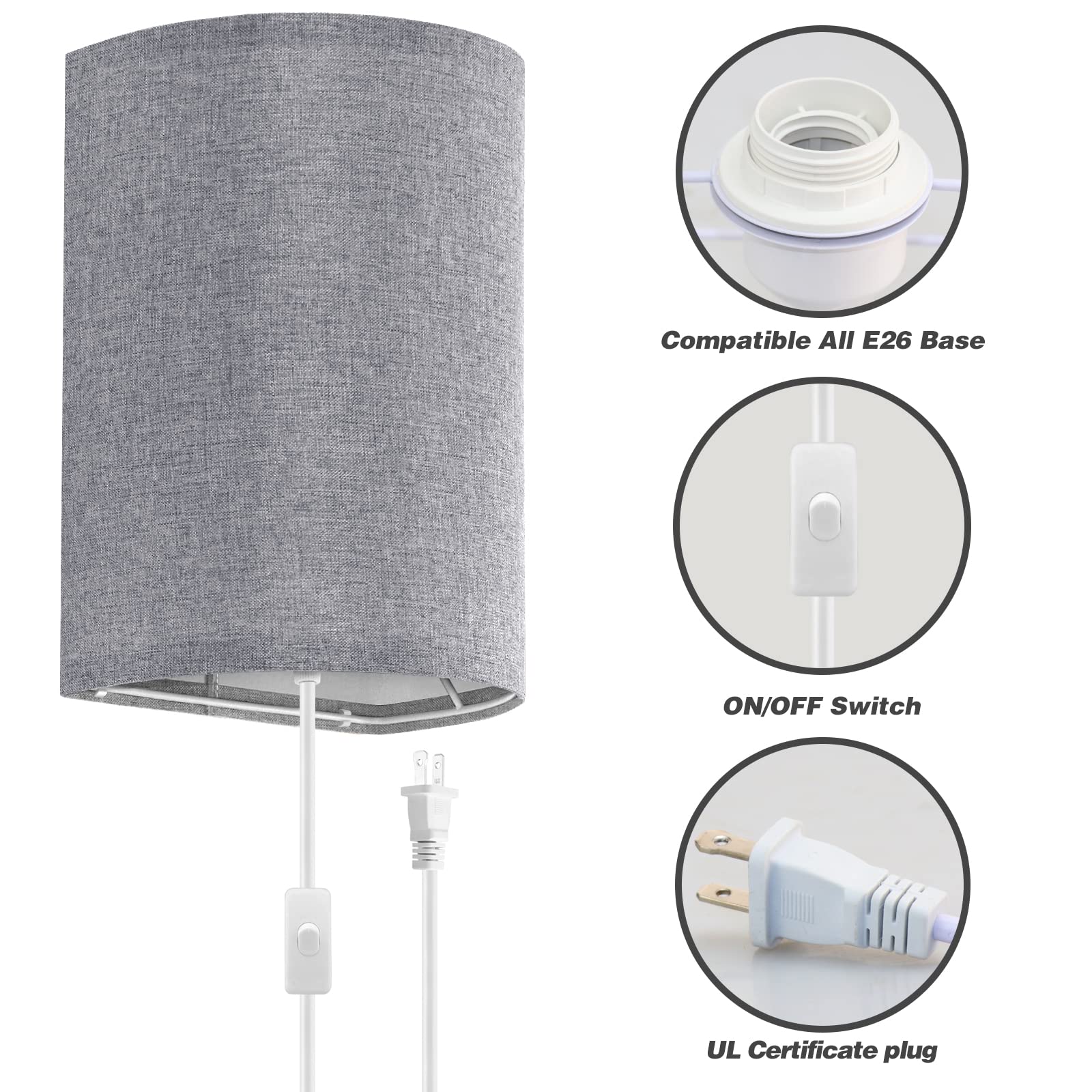 Beser‑Win wall sconce with 3 color temperatures for mood-adjustable lighting.