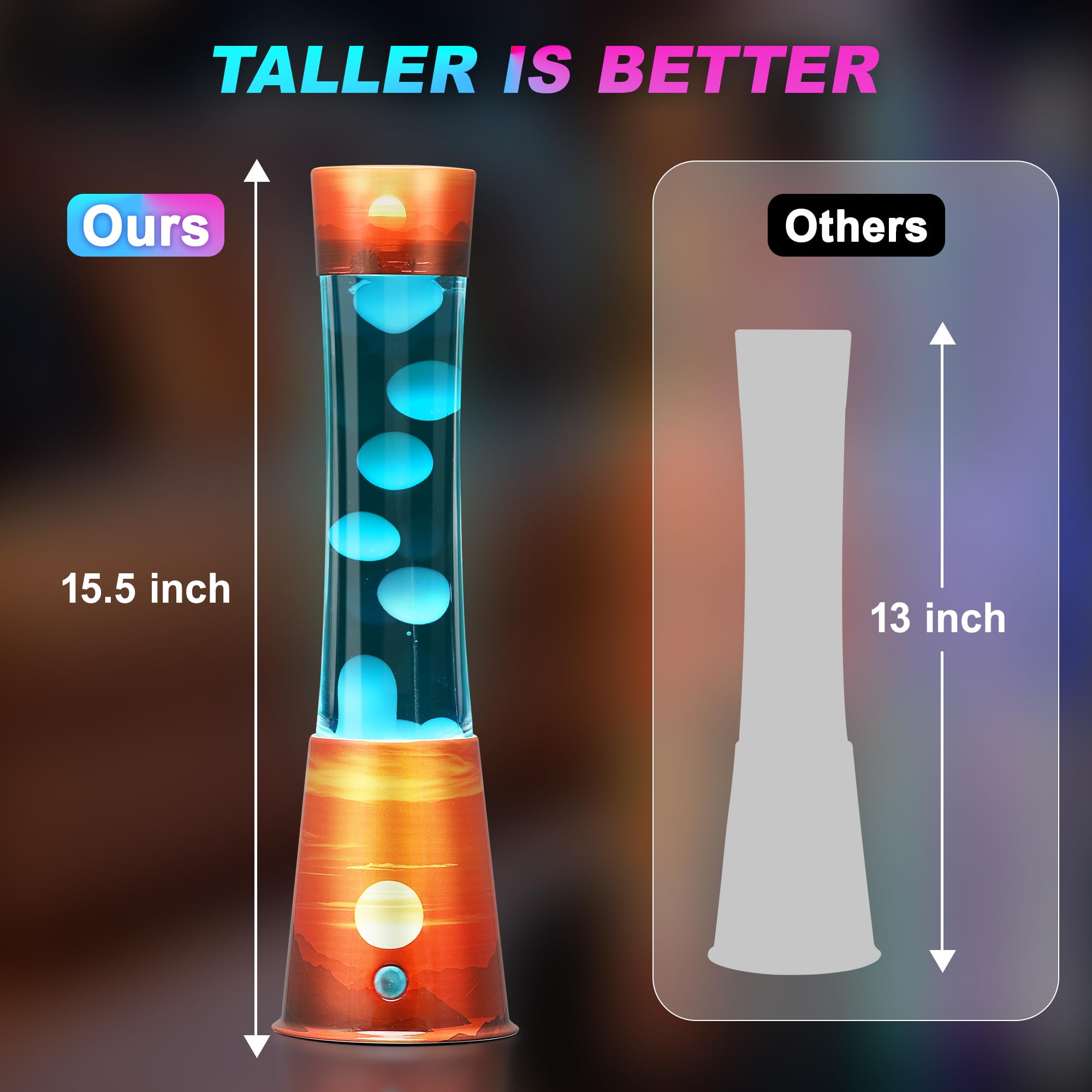 Besight lamp brightness settings for any scene or mood
