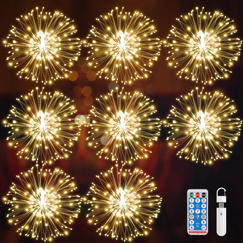 Besight USB hanging sphere lights for festive decor