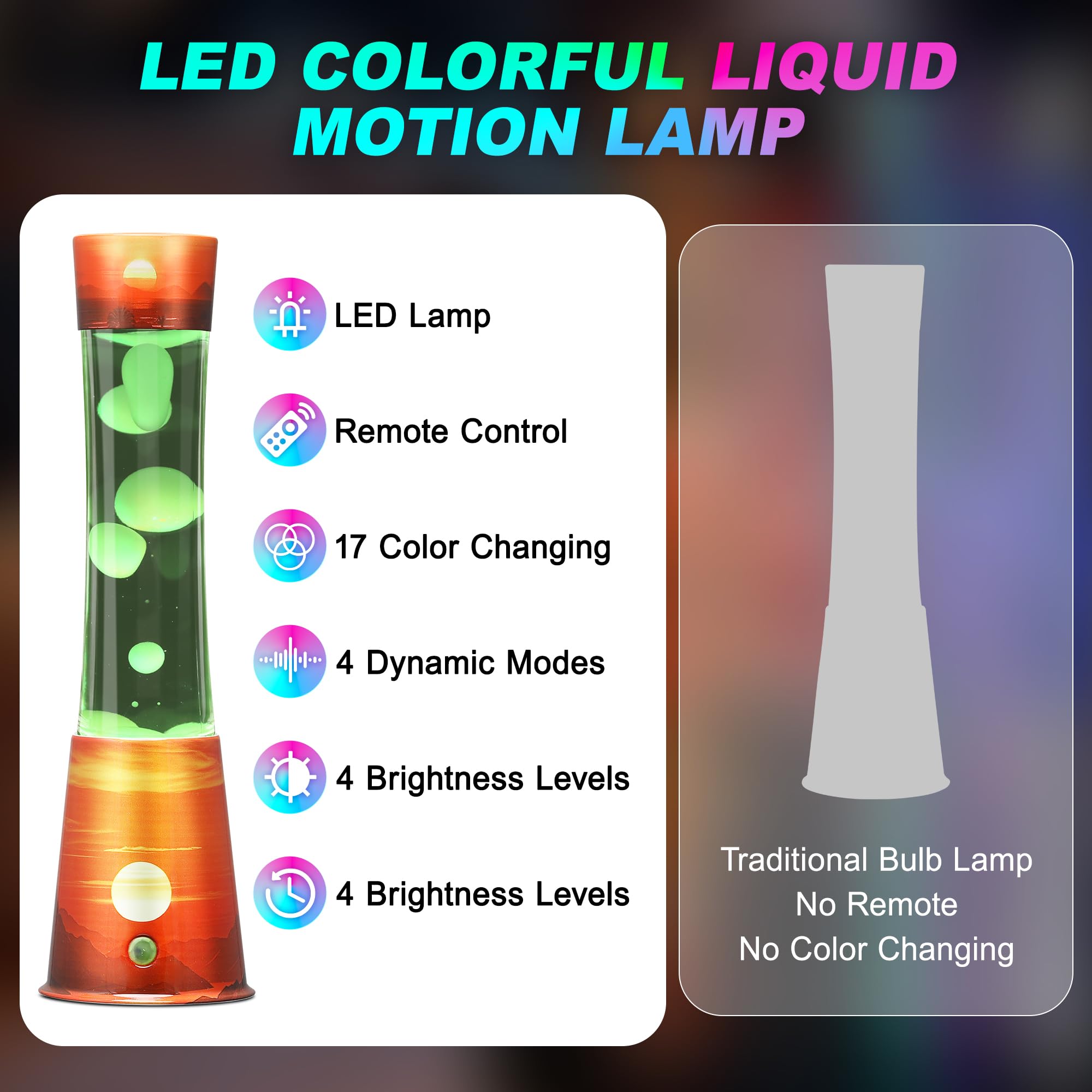 Besight multi scene decor lamp suitable for bedrooms, offices, and parties