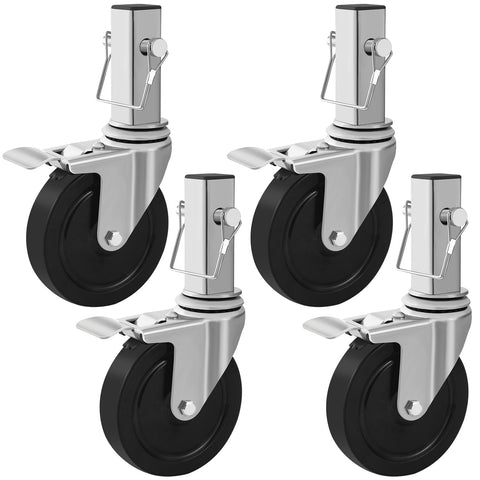 Besitu 5-inch scaffolding wheels set of four for mobile work platforms.