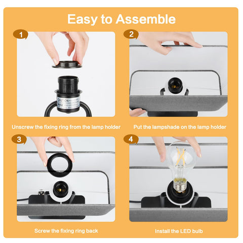 BesLowe AC outlet keeps devices powered without unplugging the lamp.