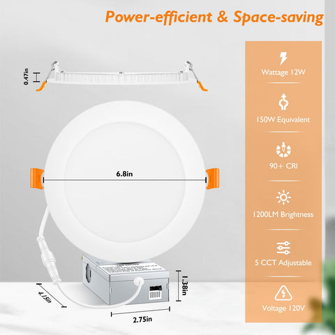 BesLowe 6-pack packaging image with complete kit and mounting accessories