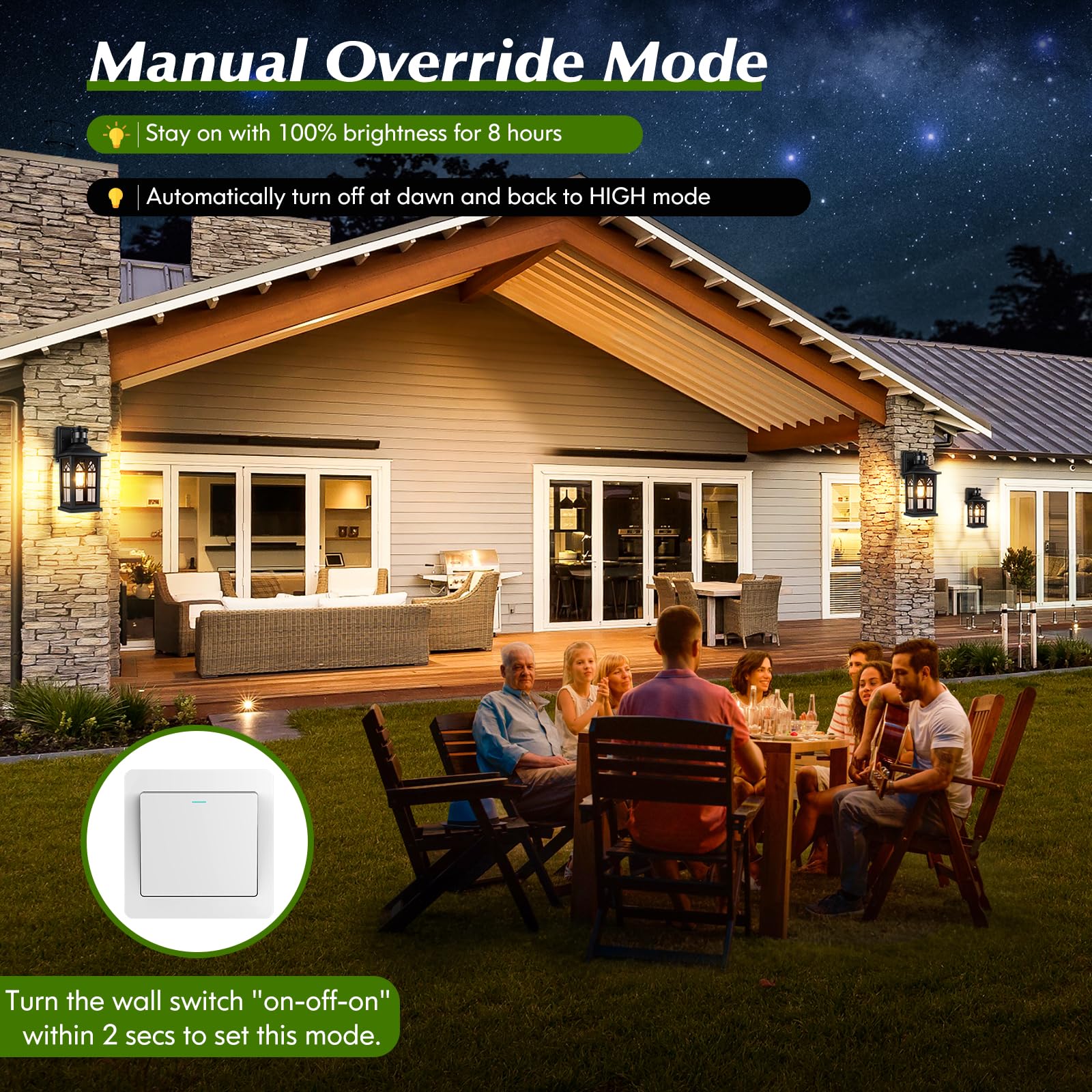 BesLowe aluminum exterior light designed to withstand all weather for durable, reliable lighting.