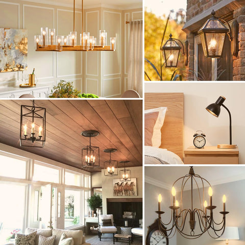 BesLowe B11 candle base bulbs suitable for ceiling fans and fixtures