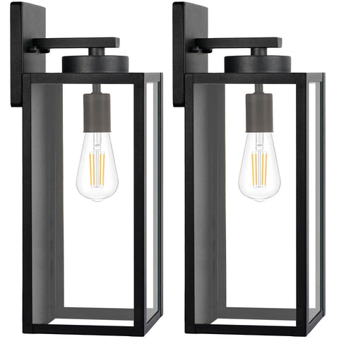 BesLowe easy-install wall light with bottom access for bulb changes