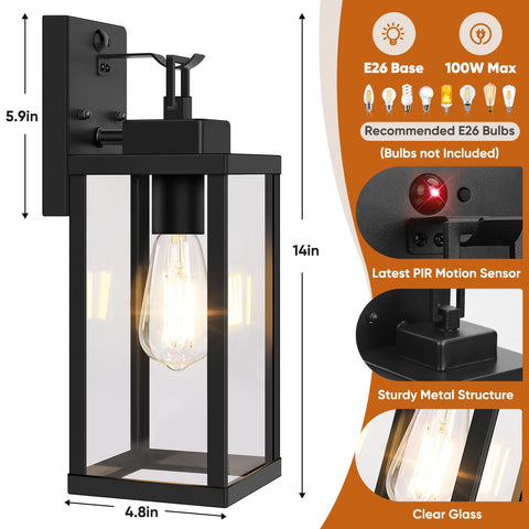 BesLowe 2-pack porch lights for multiple entrances and cohesive look