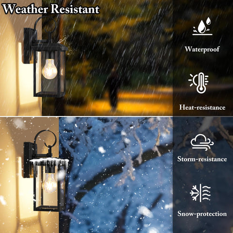 BesLowe wall light ideal for garage area with durable exterior illumination.