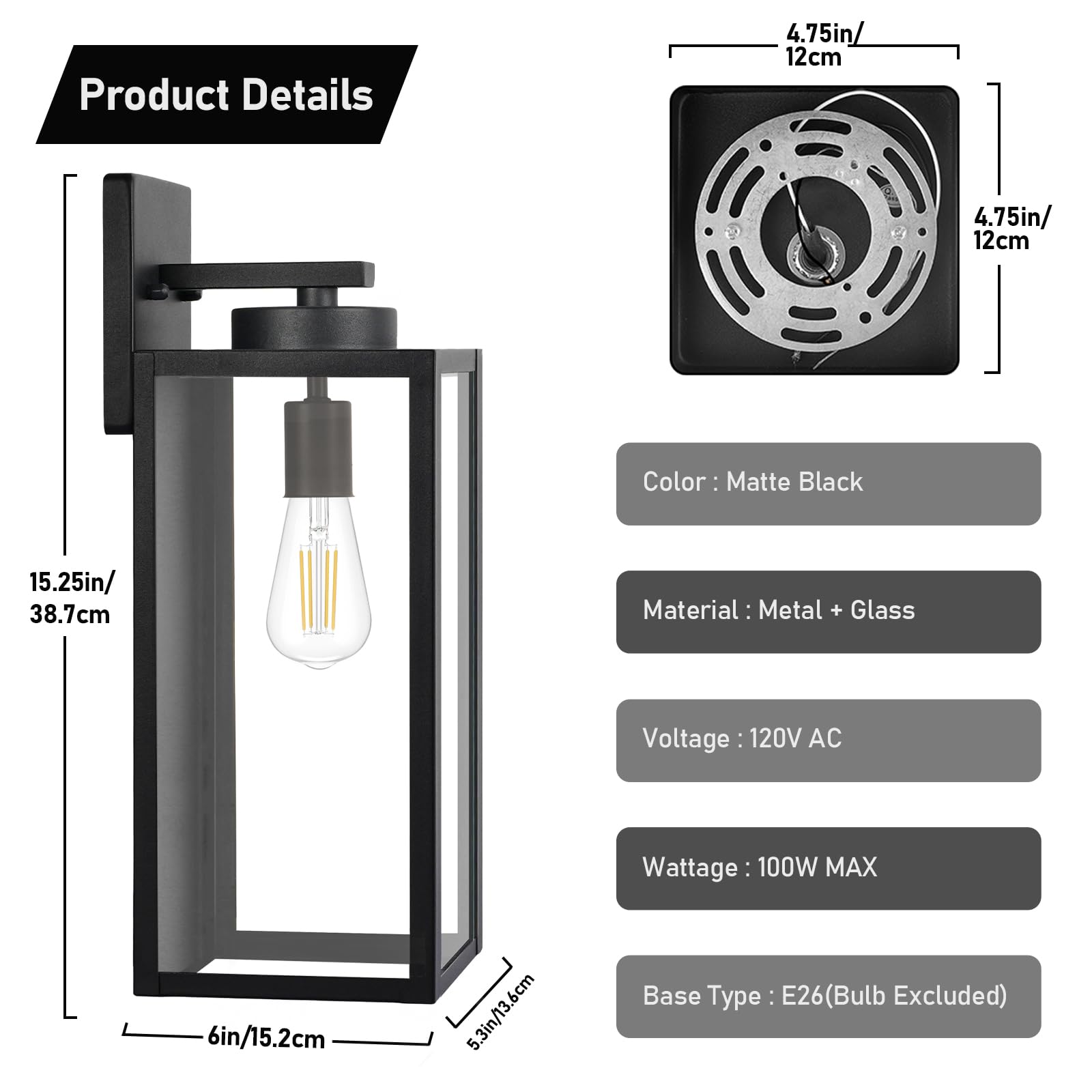 BesLowe two-pack wall lights simplify outdoor lighting upgrades
