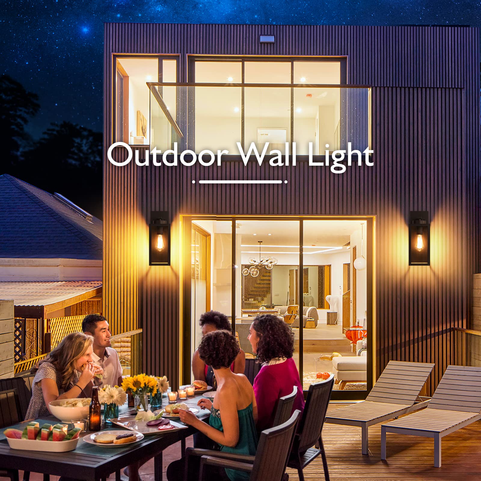 BesLowe waterproof and anti-rust exterior fixture handles rain and heat.
