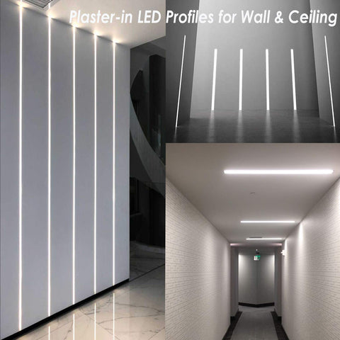 Besseto cut-to-fit channel enables custom-length installations.