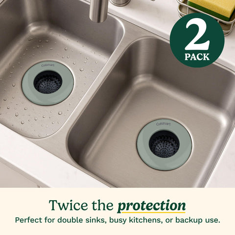 Best Brands Cuisinart silicone-base strainer protects sink surfaces from scratches.