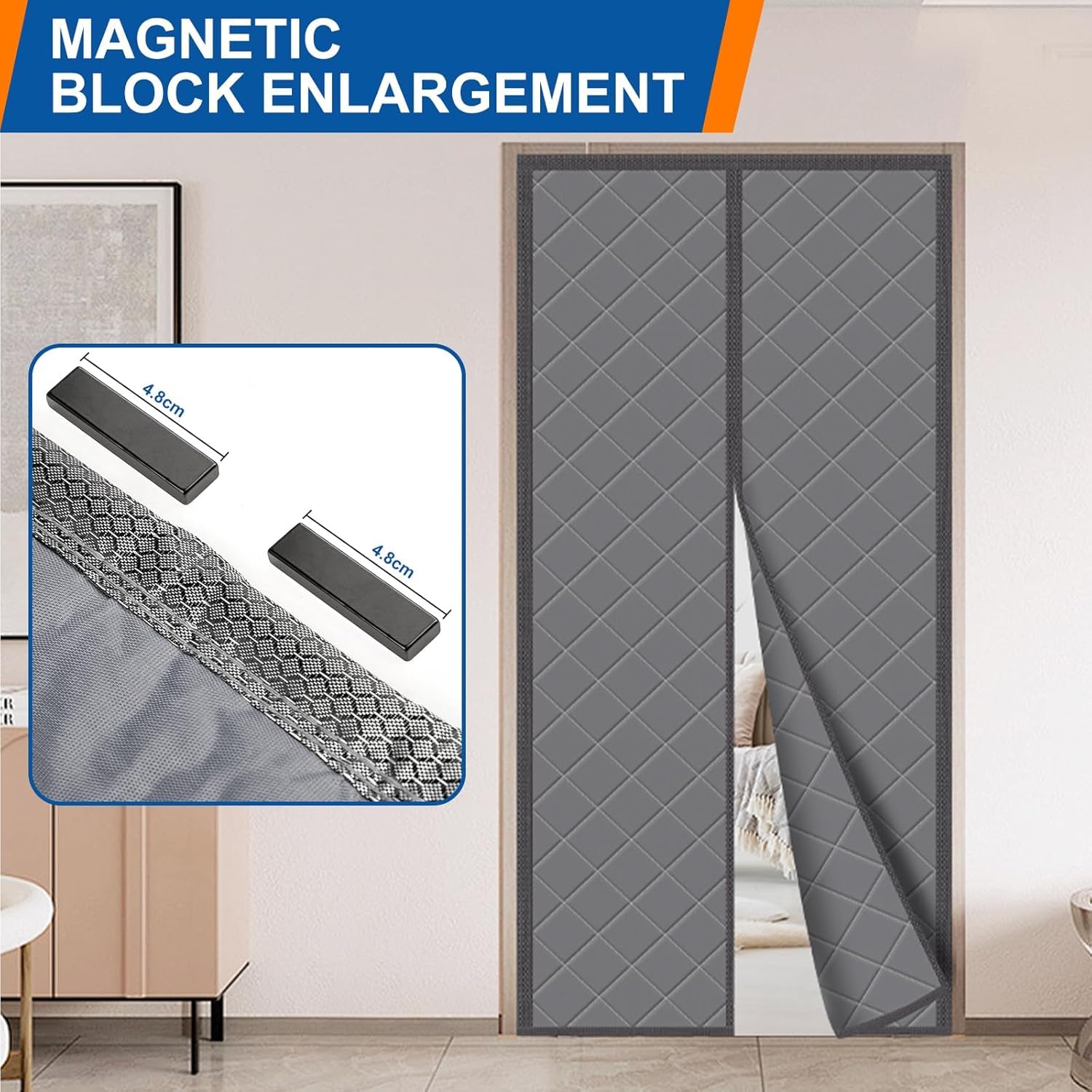 BEST CHOICE MAGNETS oxford cloth texture showing waterproof wear-resistant fabric
