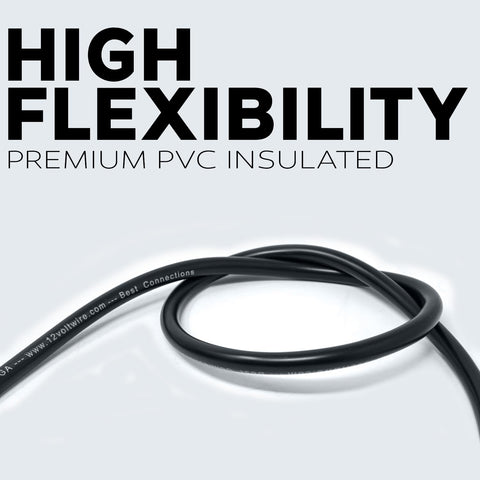 BEST CONNECTIONS 4 Way Trailer Wire 50ft ideal for trailers, RVs, and automotive applications.