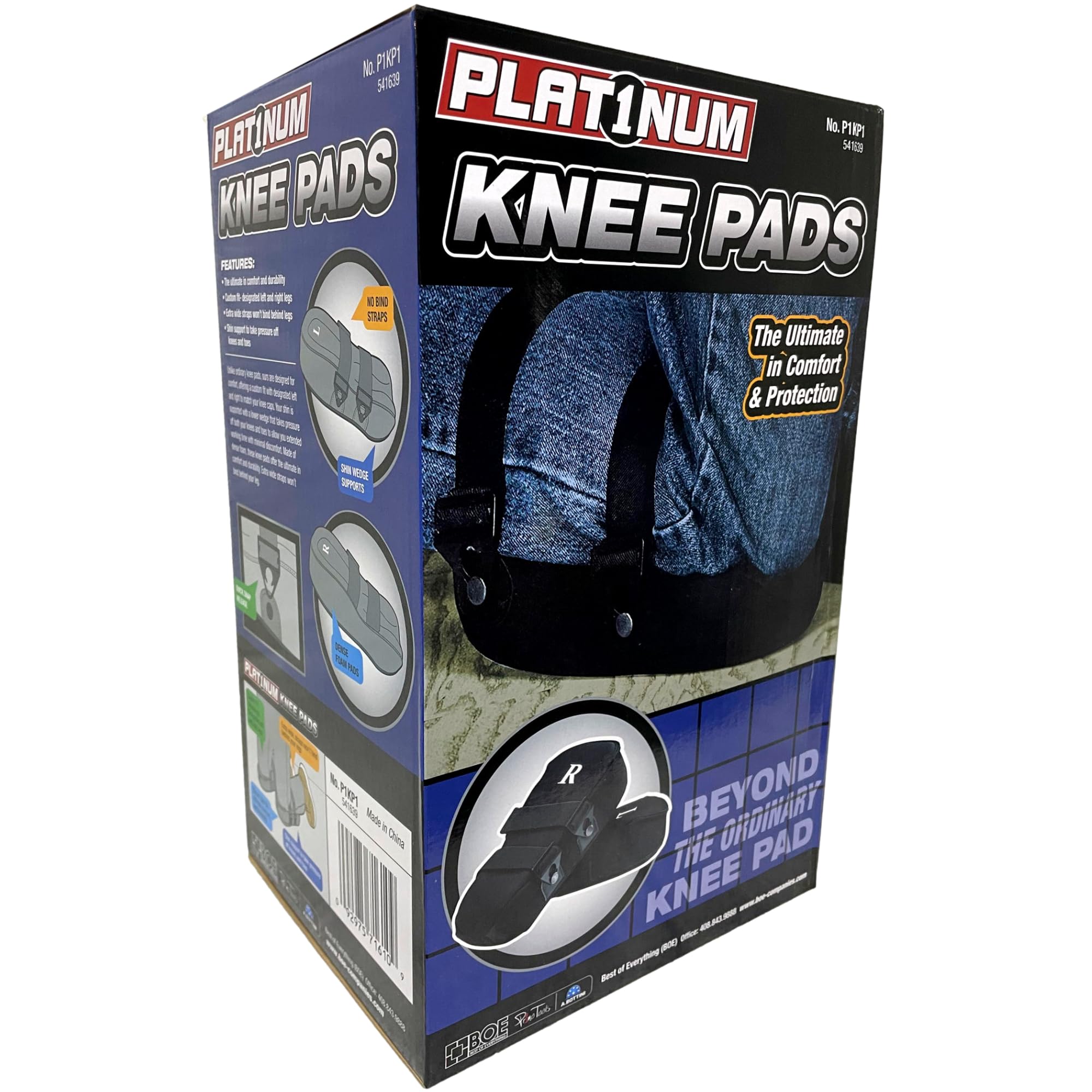 Best of Everything Platinum knee pads suitable for indoor and outdoor tasks