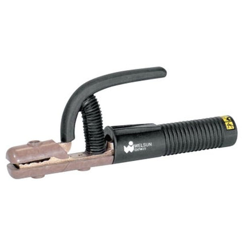 BEST WELDS 900-A-316 electrode holder lever-detail view highlighting ergonomic control during welding