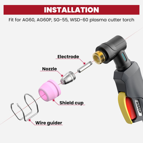 Bestarc electrode tip delivers consistent ignition and steady cut quality