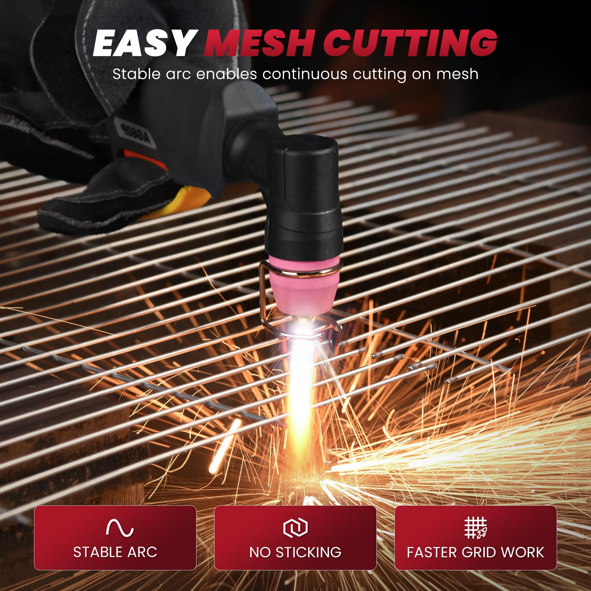 Bestarc plasma cutter air sensor technology provides on-board pressure readout for safe setup.