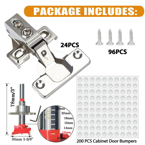 BESTEEL hinge drilling tool included assists precise installation
