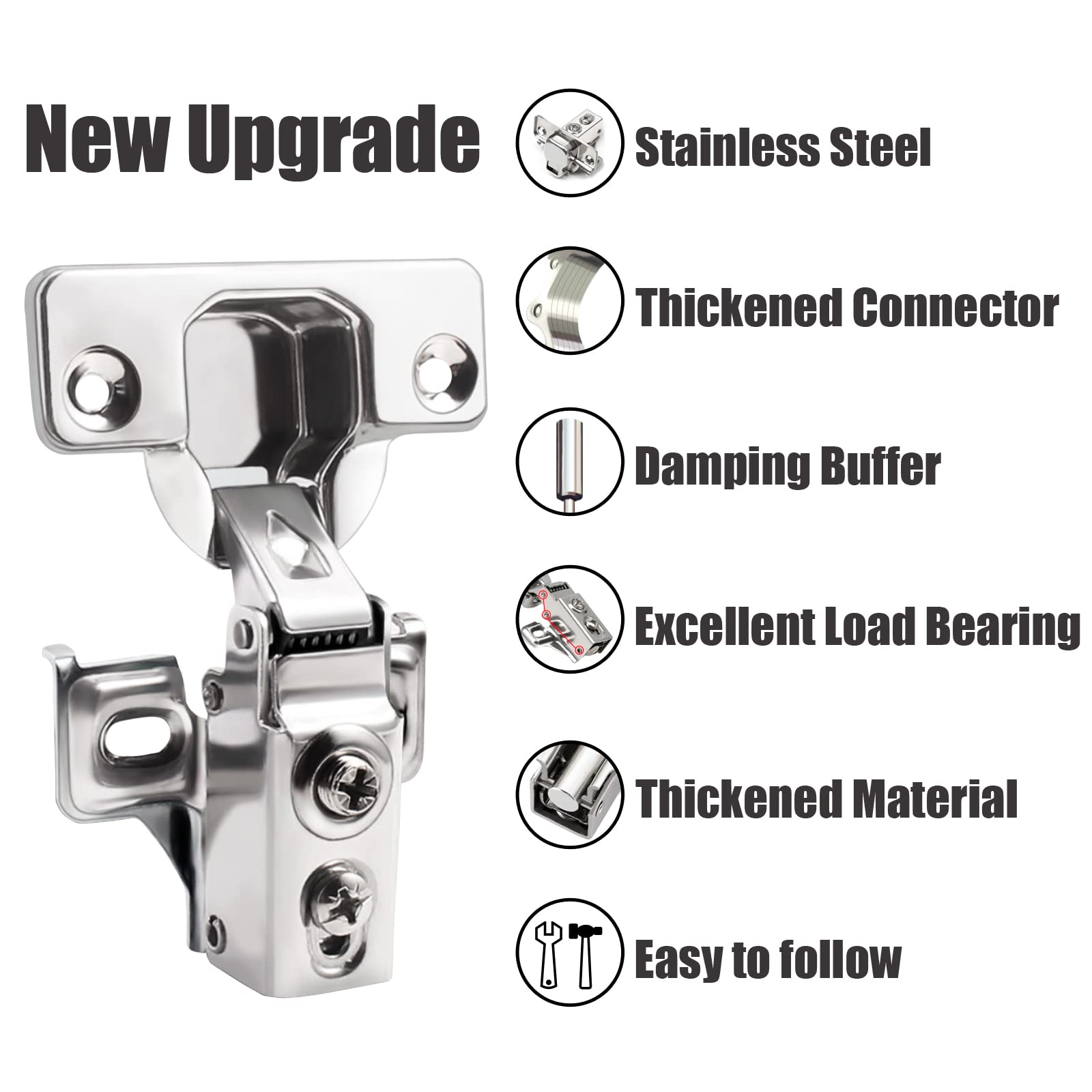 BESTEEL screw pack and cabinet bumpers included reduce extra purchases