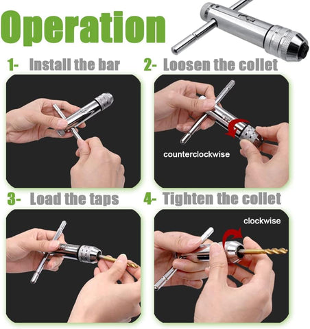 Detachable Bestgle T-handle allows compact storage and flexible use.