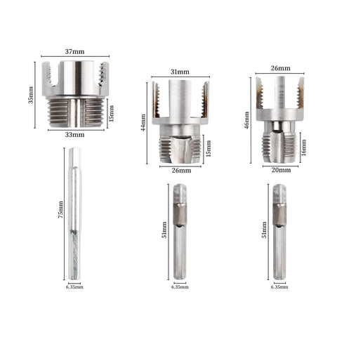 Bestgle heavy-duty alloy build for long-lasting threading performance.
