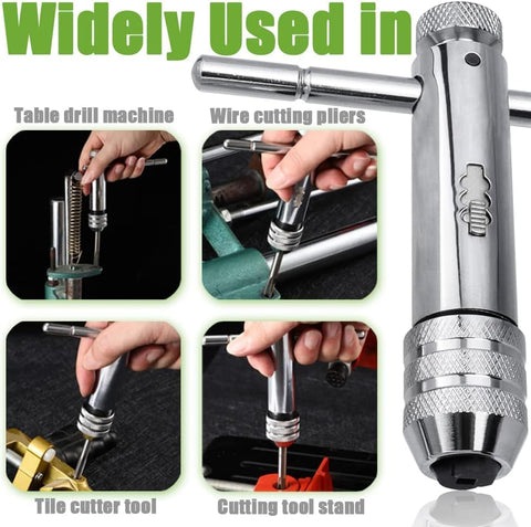 Bestgle wrench fits metric taps M3–M8 and M5–M12 for common tasks.