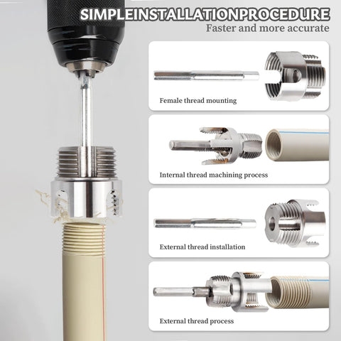 Bestgle compatible with PPR PVC and MPP piping for repairs.