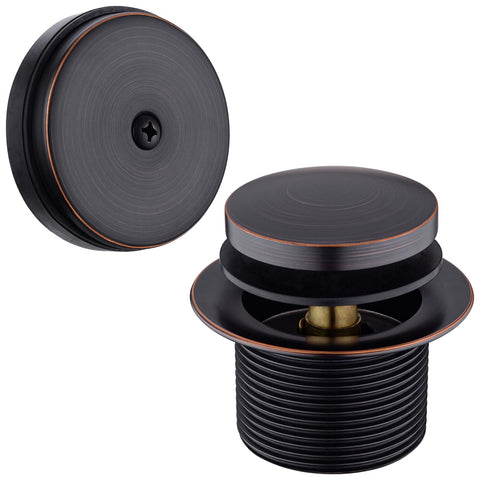 BESTILL Tip-Toe drain in oil-rubbed-bronze finish for durable style