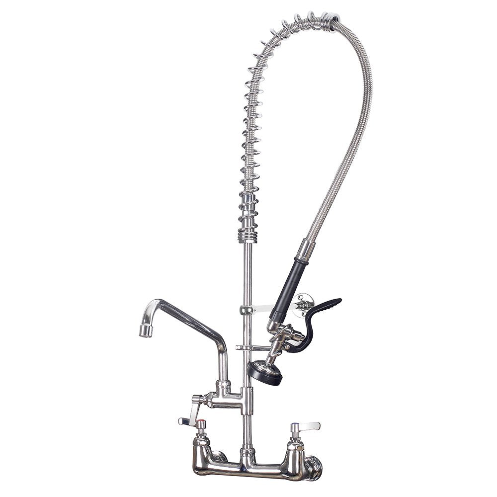 BESTJEEF 36-inch wall-mount faucet for high-volume kitchens and easy rinsing