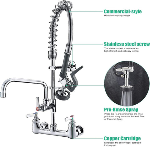 BESTJEEF heavy-duty brass base demonstrates durability and corrosion resistance in busy kitchens.