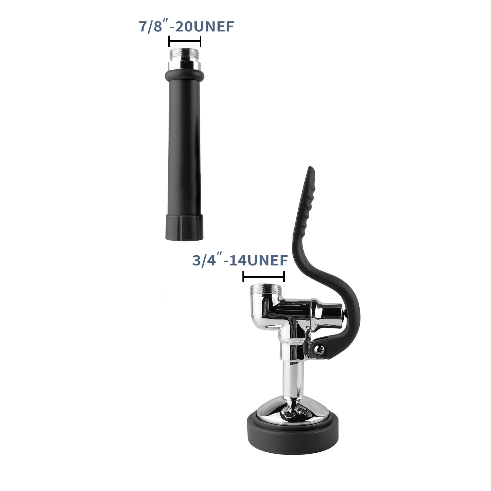1.42 GPM high-pressure spray valve for efficient pre-rinse with BESTJEEF.