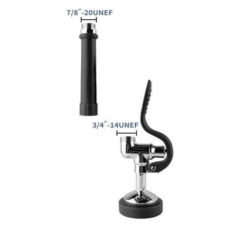 1.42 GPM high-pressure spray valve for efficient pre-rinse with BESTJEEF.