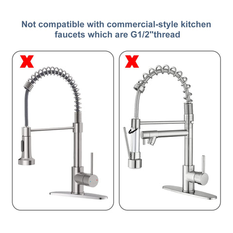 Hold-down ring helps secure the handle during continuous spray sessions.