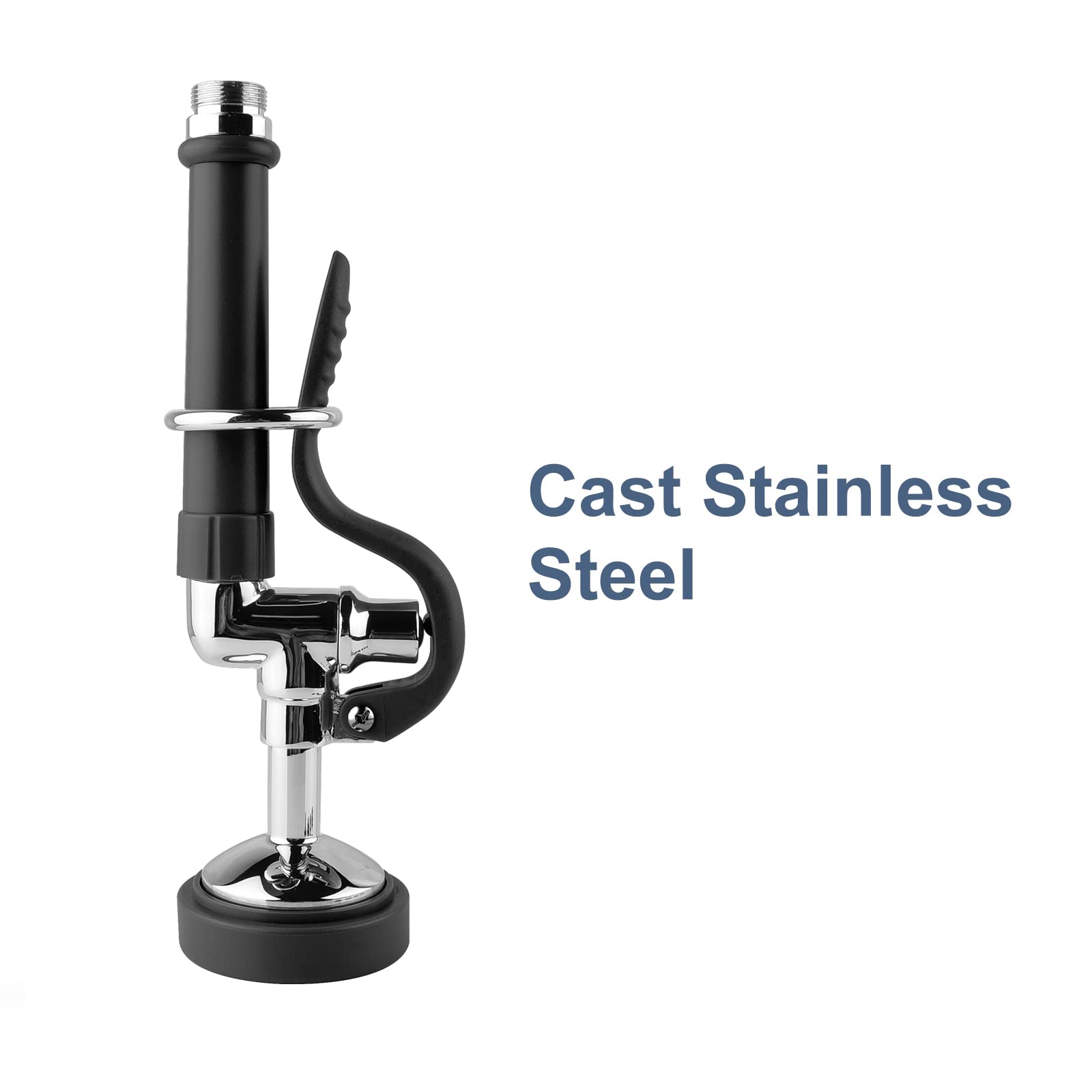 Removable spray head enables easy cleaning and maintenance.