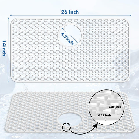Bestjing rustproof silicone mat shows durability and flexible protection